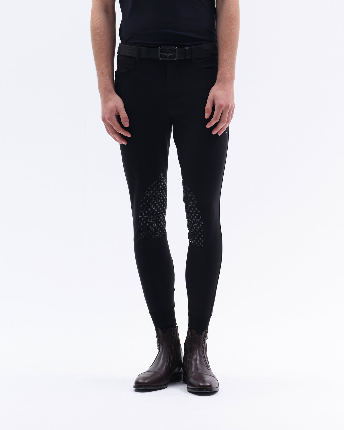Model image - Athletic Male Breeches  Full Grip w. Back pocket - Navy