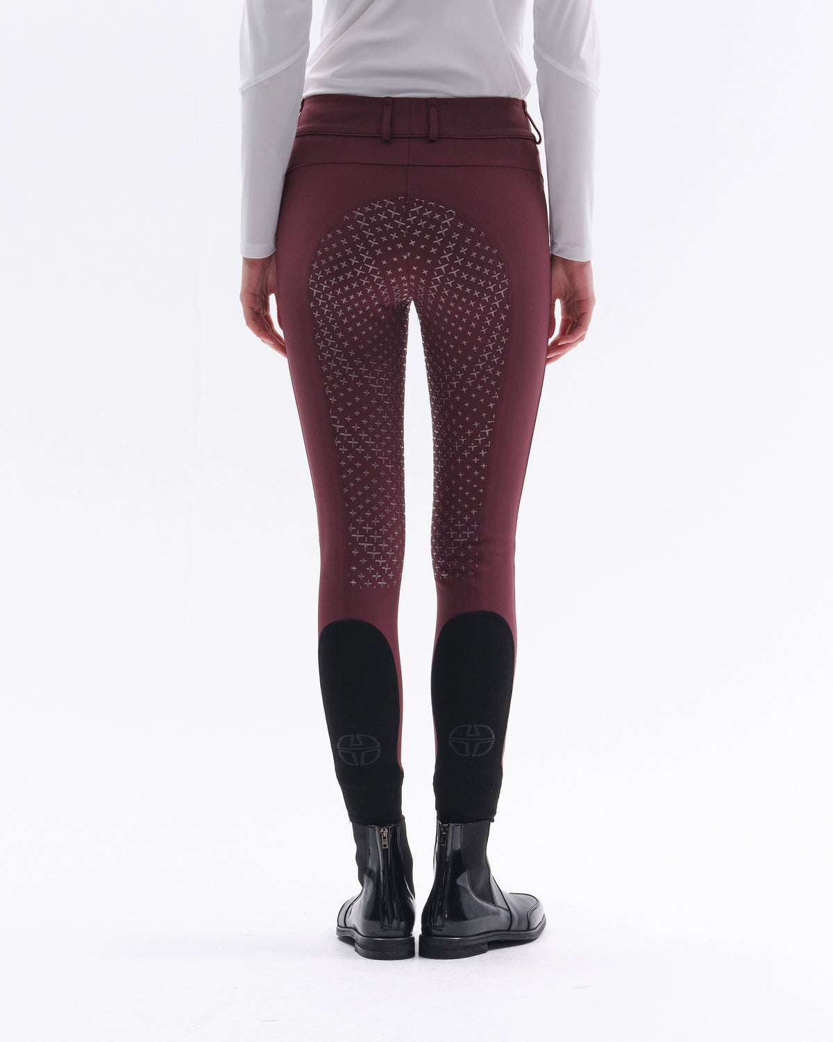 Model image - Athletic High Waist Breeches Full Grip - Olive