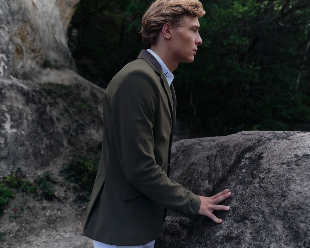 Model image - Light Tech Class Riding Jacket Male - Red