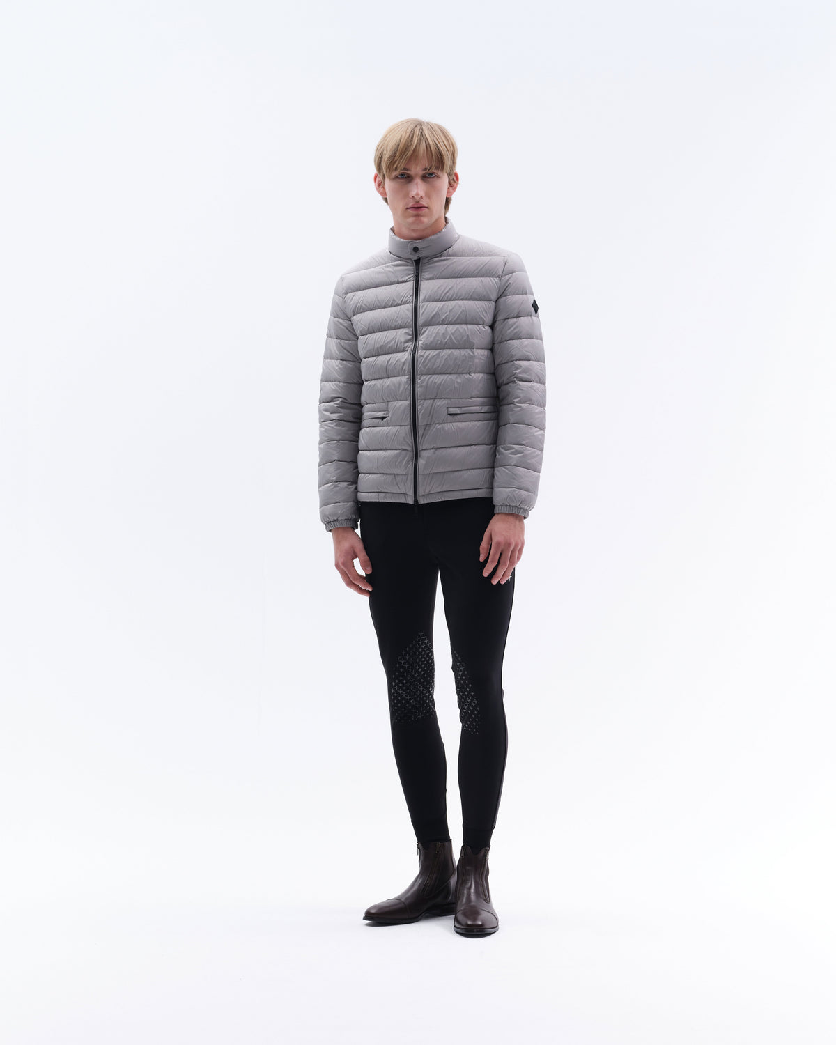 Model image - Light Goose Down Jacket Male - Black