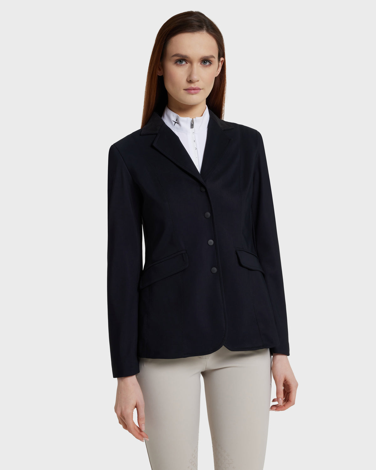 Model image - Aero Perforated Riding Jacket - Navy