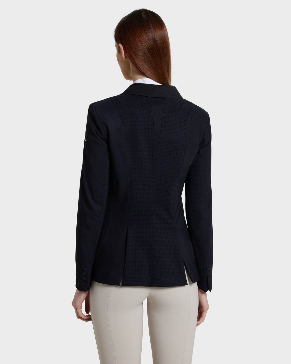 Model image - Aero Perforated Riding Jacket - Navy