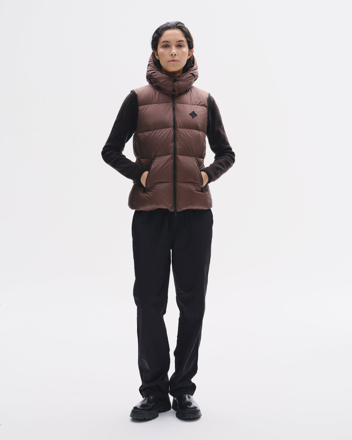 Model image - Goose Down Sleeveless 2.0 - Navy