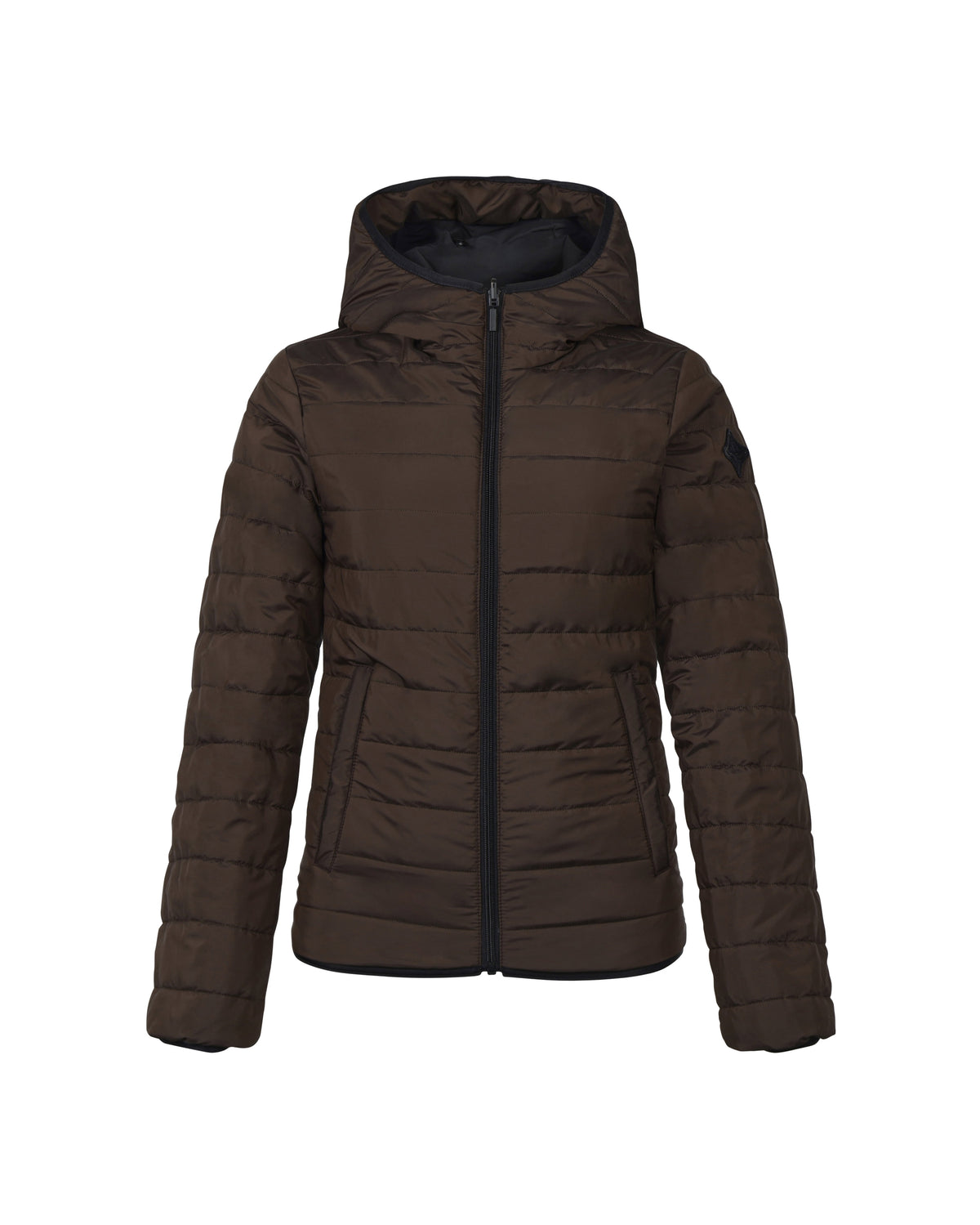 Model image - Hot L2 Thermo Reversible Light Down Jacket Female - Black/Grey