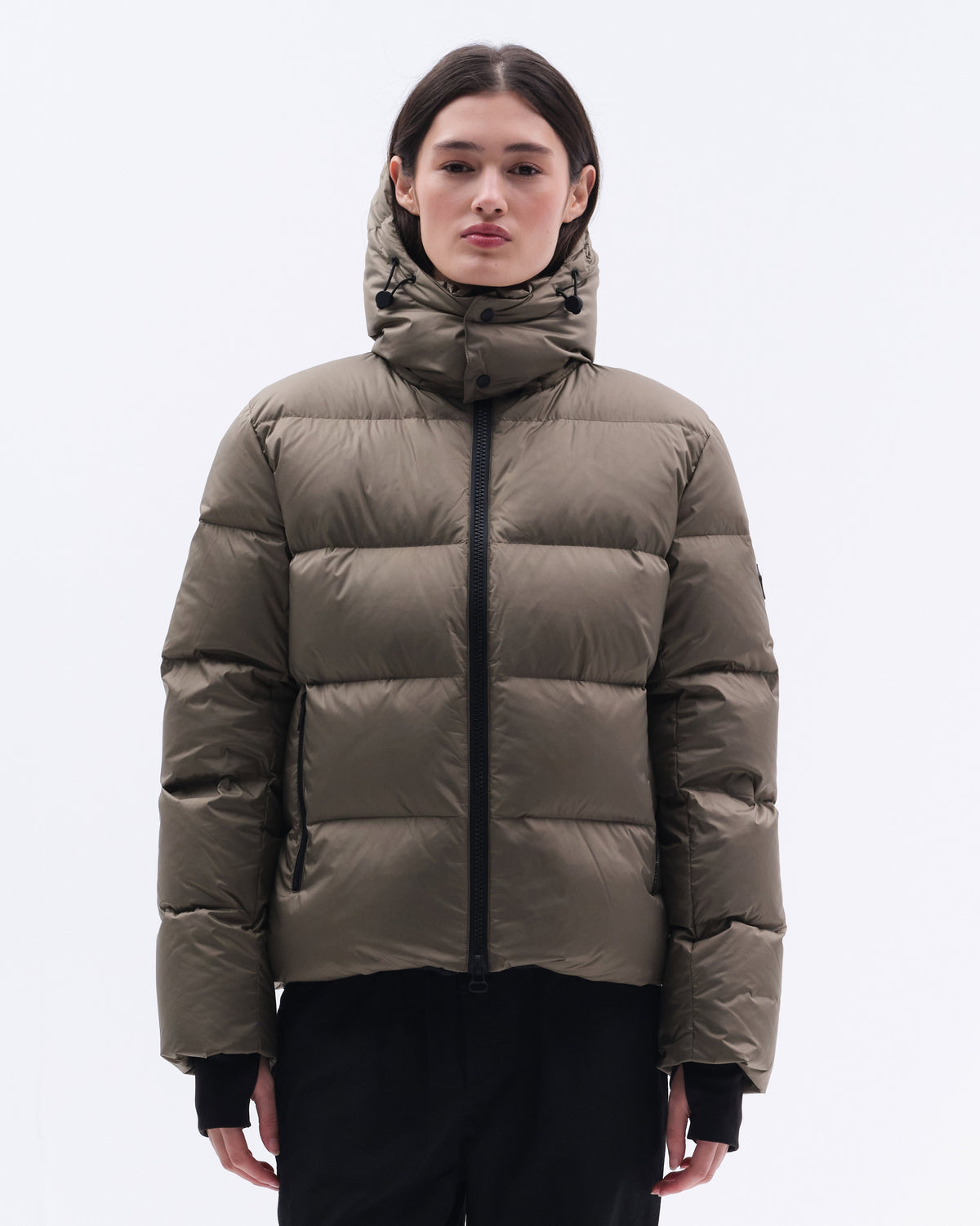 Model image - Goose Down Puffer - Black