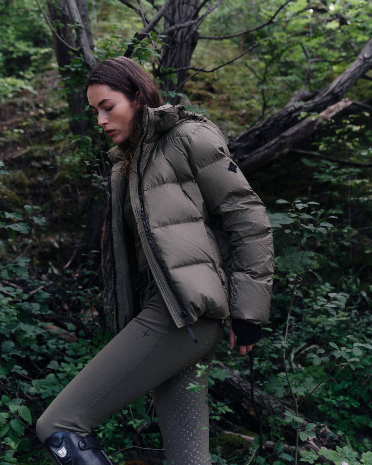 Model image - Goose Down Puffer - Black