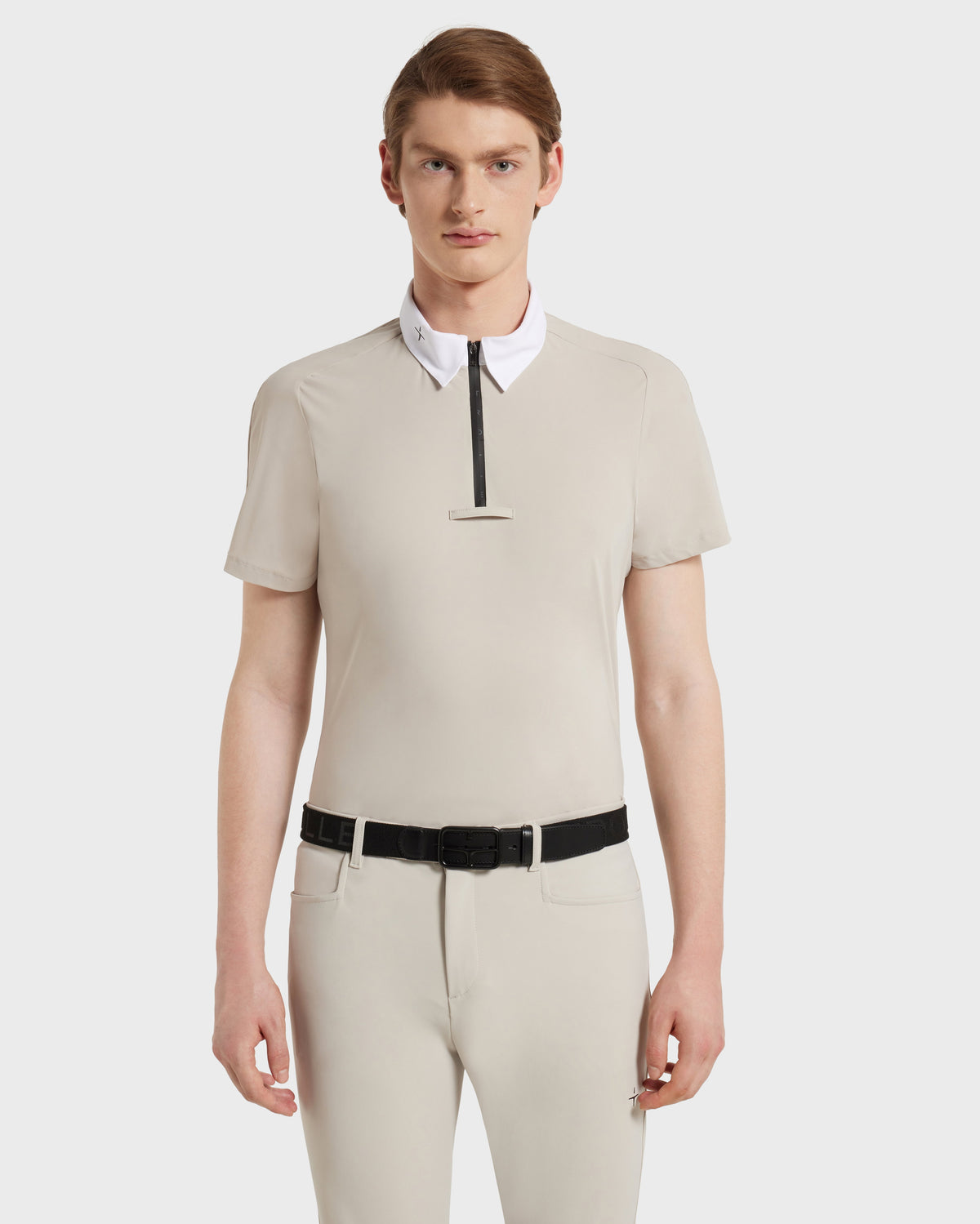 Model image - Aero Male Competition Polo - White