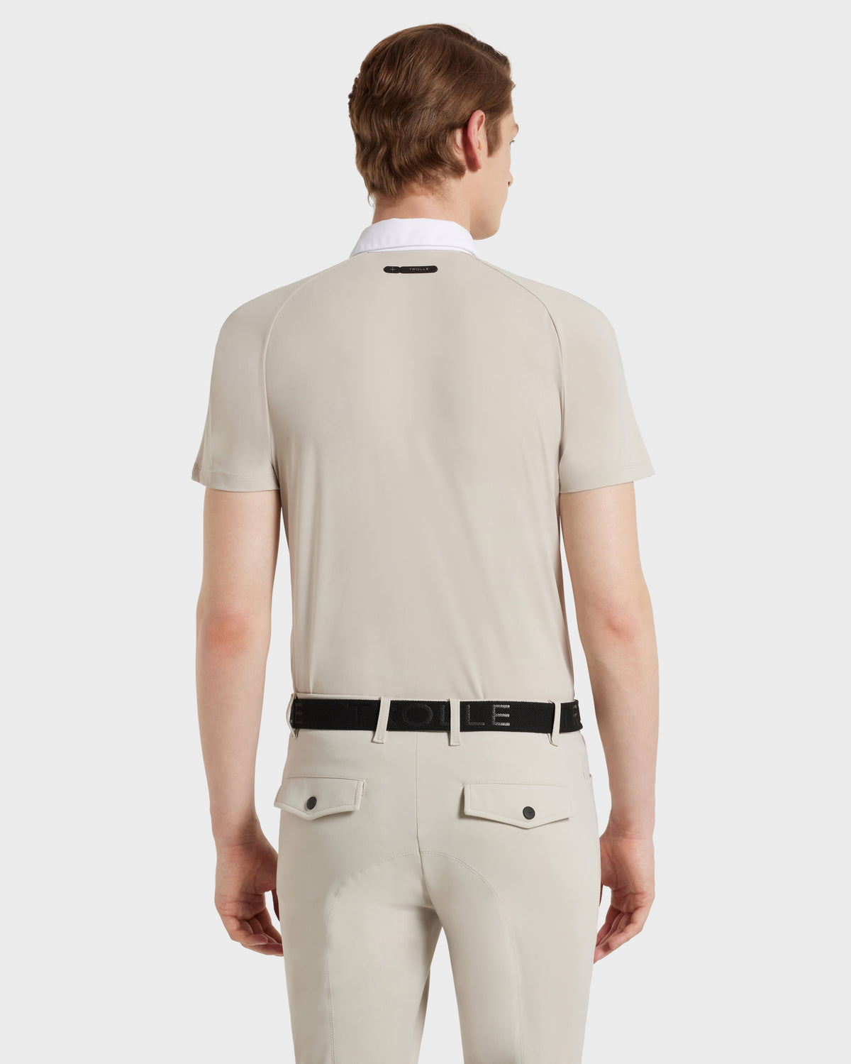 Model image - Aero Male Competition Polo - White