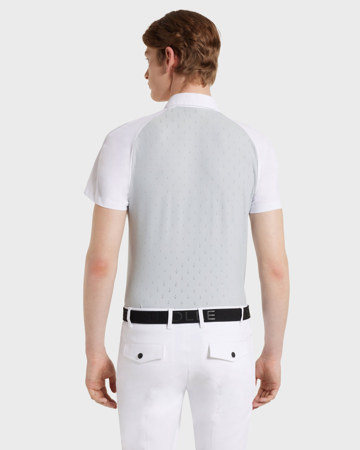 Model image - Aero Male Competition Polo Balance™ - White/White