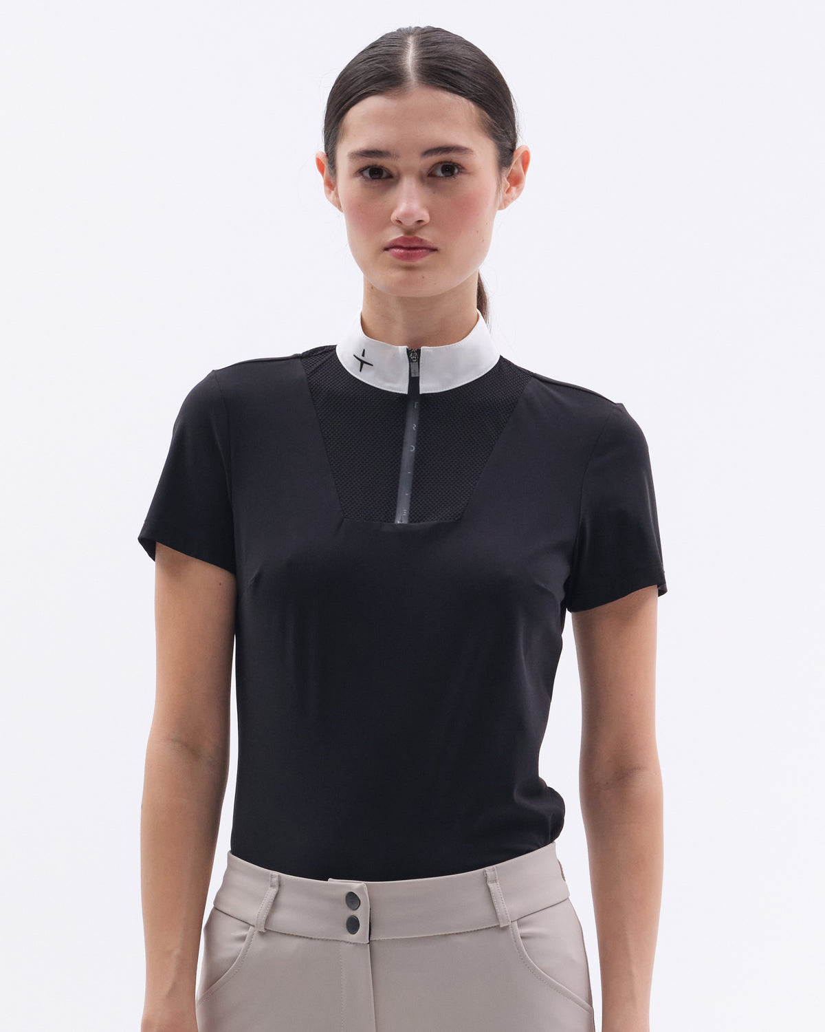 Model image - Center Line Mesh Competition Polo - White