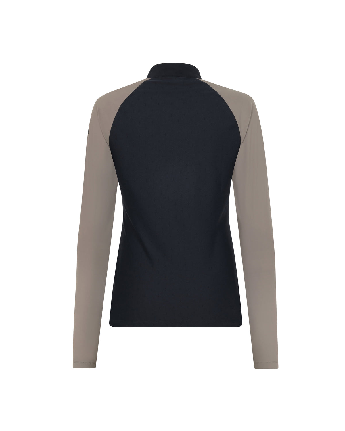 Model image - Aero Female Competition Polo Balance™ LS - Light Grey / Navy