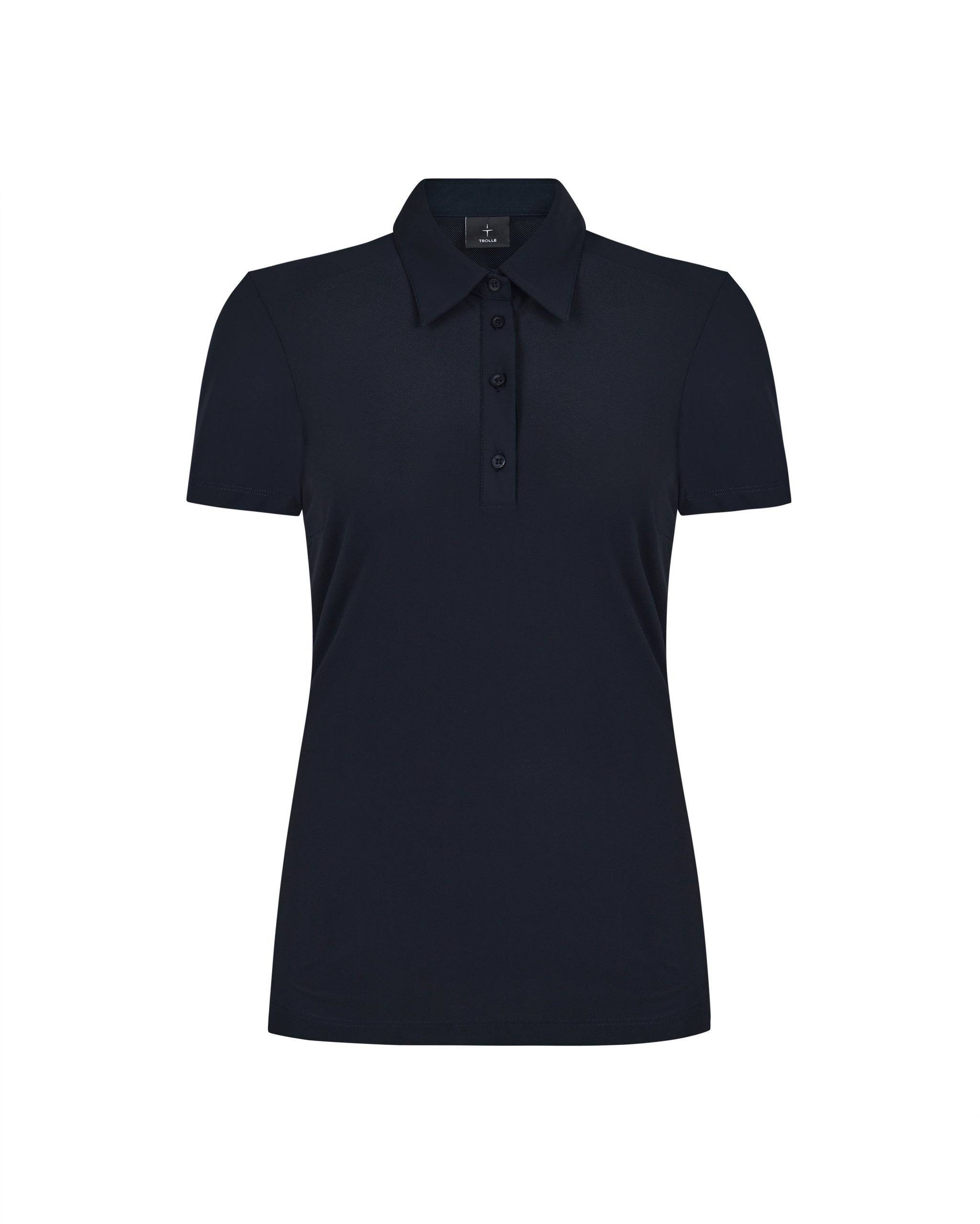 ★SATUR★ Basic Pique Polo Short Sleeve T-Shirt Classic Navy Classic Piqué Polo - Navy Blue – Links & Porter