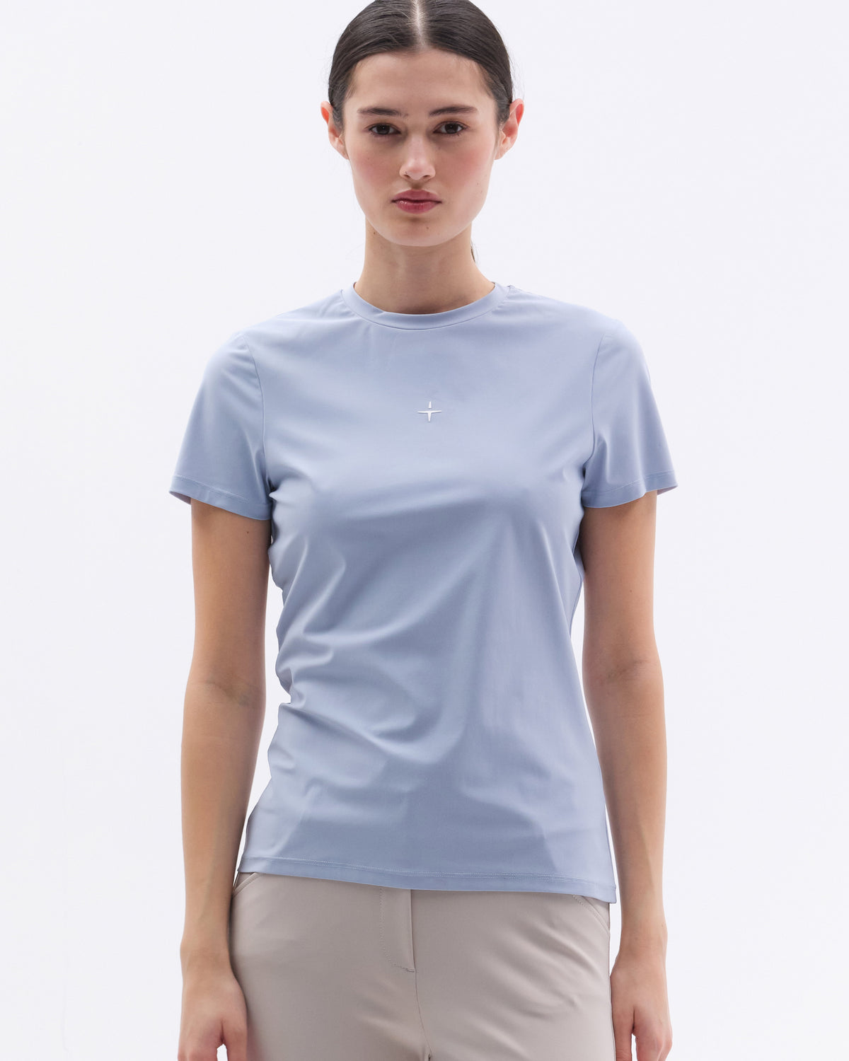 Model image - Athl Perforated T-shirt - Spruce Green