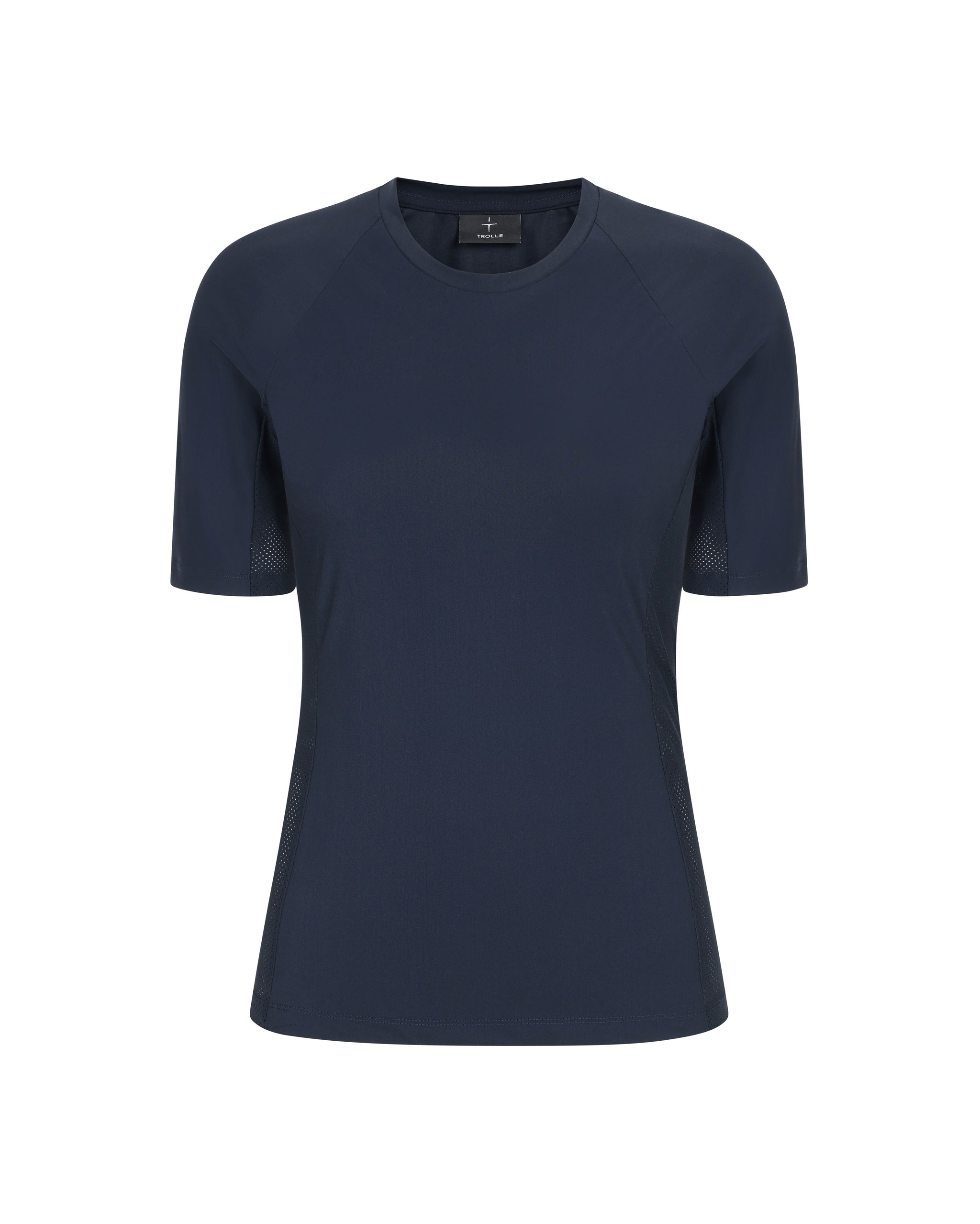 ★TRAVEL★ Jersey Track Short Sleeve T-Shirt Navy Running Short Sleeve T-Shirt - New York City Route | Gone